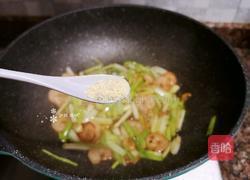 韭黄炒虾仁的做法图解11