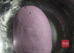 南瓜紫薯卷的做法图解3