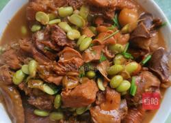毛豆烧土公鸡的做法图解9