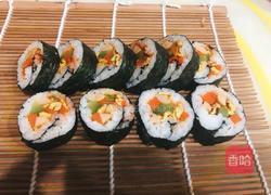 自制简易寿司的做法图解4