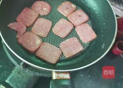 鸡蛋火腿三文治的做法图解2