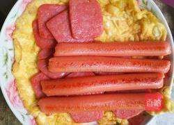 鸡蛋火腿三文治的做法图解3