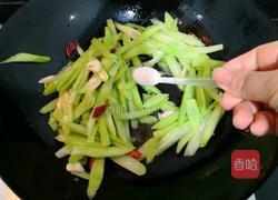 辣炒芥兰的做法图解11