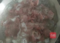 火腿炒刺老芽的做法图解5