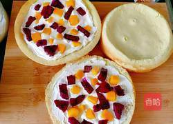 芒果猕猴桃生日蛋糕的做法图解27