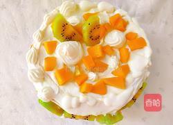 芒果猕猴桃生日蛋糕的做法图解31