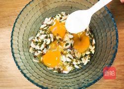 飄香槐花雞蛋的做法圖解4