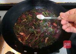 蒜香虾皮红苋的做法图解12