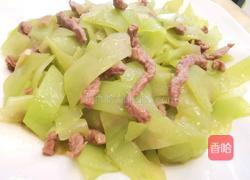 牛肉丝炒莴笋片的做法图解8