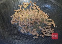 牛肉丝炒莴笋片的做法图解5