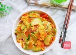 番茄炒西葫芦的做法图解15