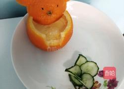 小熊橙子蒸蛋的做法图解6