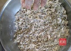 蒸槐花的做法图解3