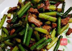 蒜苔炒鸡肉的做法图解6