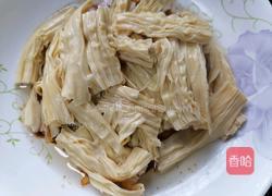 芹菜拌腐竹的做法图解7