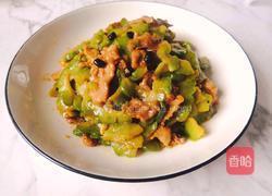 肉片炒苦瓜的做法图解17