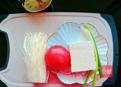 茄汁豆腐汤的做法图解1