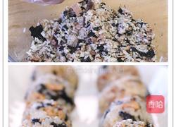 野餐必备！紫菜金枪鱼饭团，一口一个超满足！的做法图解5