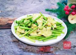 蒜苔炒鸡蛋的做法图解13