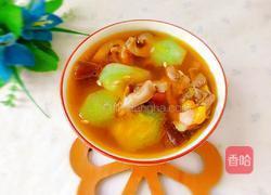 甜瓜香菇鸡汤的做法图解16