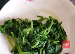 鸡蛋炒菠菜的做法图解2