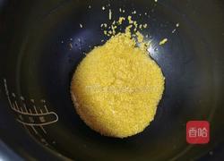 洋槐花小米粥的做法图解3