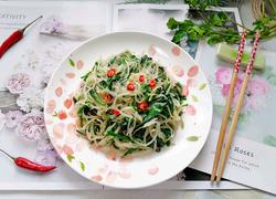 韭菜炒豆芽