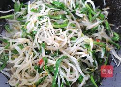 韭菜炒豆芽的做法图解9