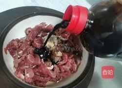 蒜苔炒牛肉的做法图解7