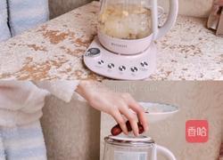 蔓越莓银耳羹简易养生壶版的做法图解4