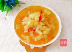 番茄炖甜瓜的做法图解11