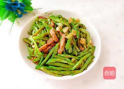 猪肉炒长豆角的做法图解14