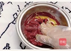 ㊙️软糯拉丝|第二天不发硬的草莓雪媚娘的做法图解8