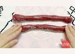 ㊙️软糯拉丝|第二天不发硬的草莓雪媚娘的做法图解12