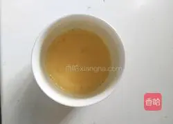 Illustration of how to make simple tea cup egg tart tart center 5