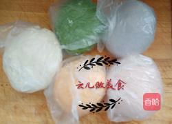 五彩鸡块炒面片的做法图解7