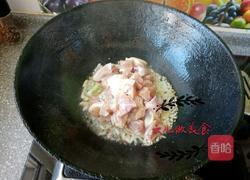 五彩鸡块炒面片的做法图解21