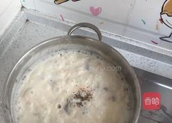 鸡胸肉奶油蘑菇浓汤的做法图解9