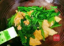 菜心炒鸡蛋的做法图解10