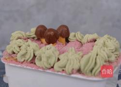 樱花抹茶蛋糕盒子的做法图解16