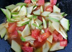 番茄炒西葫芦的做法图解11