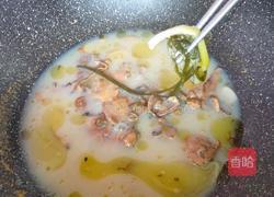 雪菜烧河蚌的做法图解9