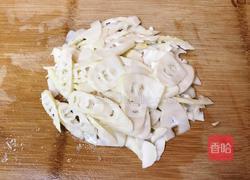 苦笋肉片的做法图解4