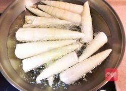 红油凉拌苦笋丝的做法图解3