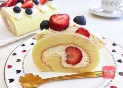 草莓瑞士蛋糕卷的做法图解26