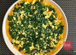 鸡蛋虾皮韭菜玉米饼的做法图解6