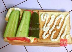 三明治的做法图解12