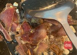 酱肉炒蒜苗的做法图解3