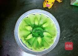 酱汁小油菜的做法图解6