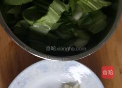 清炒油菜的做法图解1
